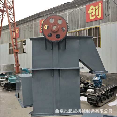 水泥粉灌仓斗式机挖斗垂直板链输送机时产110吨NE100型机