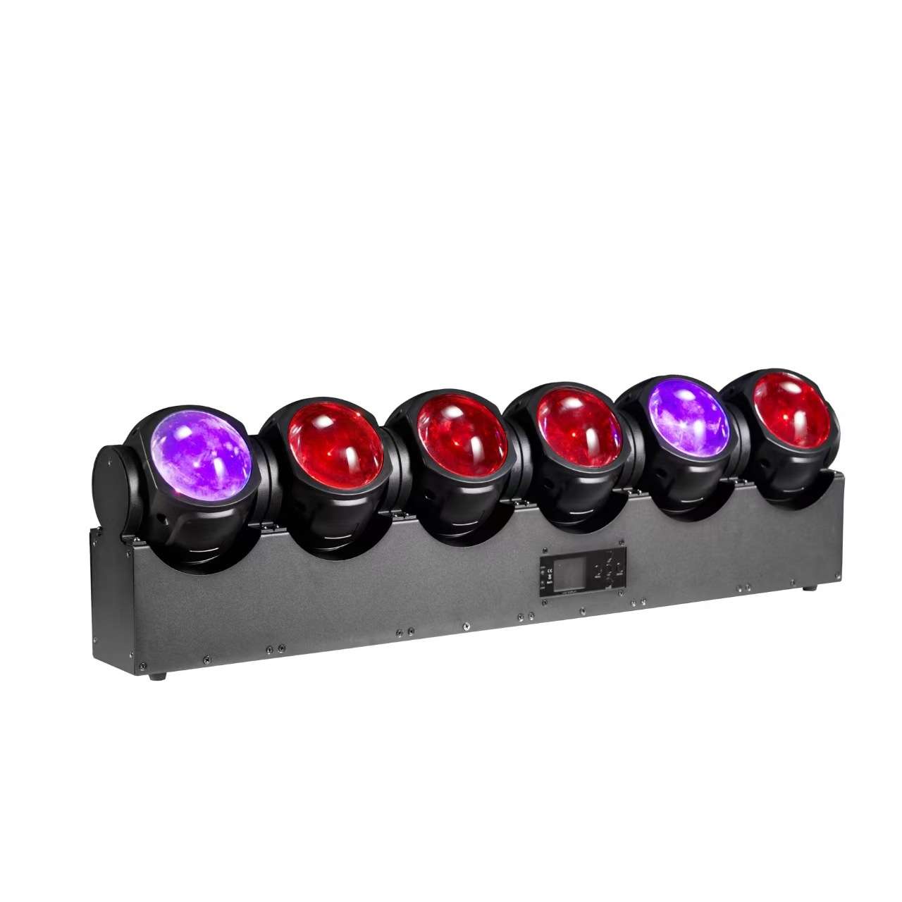 大功率6颗60W LED摇头矩形灯龙卷风光束染色长条矩阵效果舞台灯光