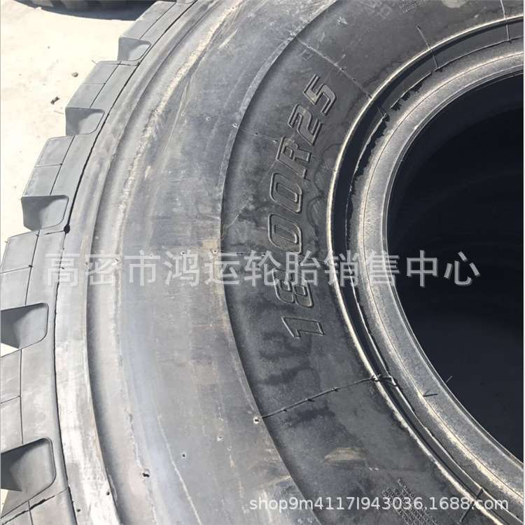 供应现货 工程机械华鲁18.00r25矿用轮胎港口吊车轮胎1800r25