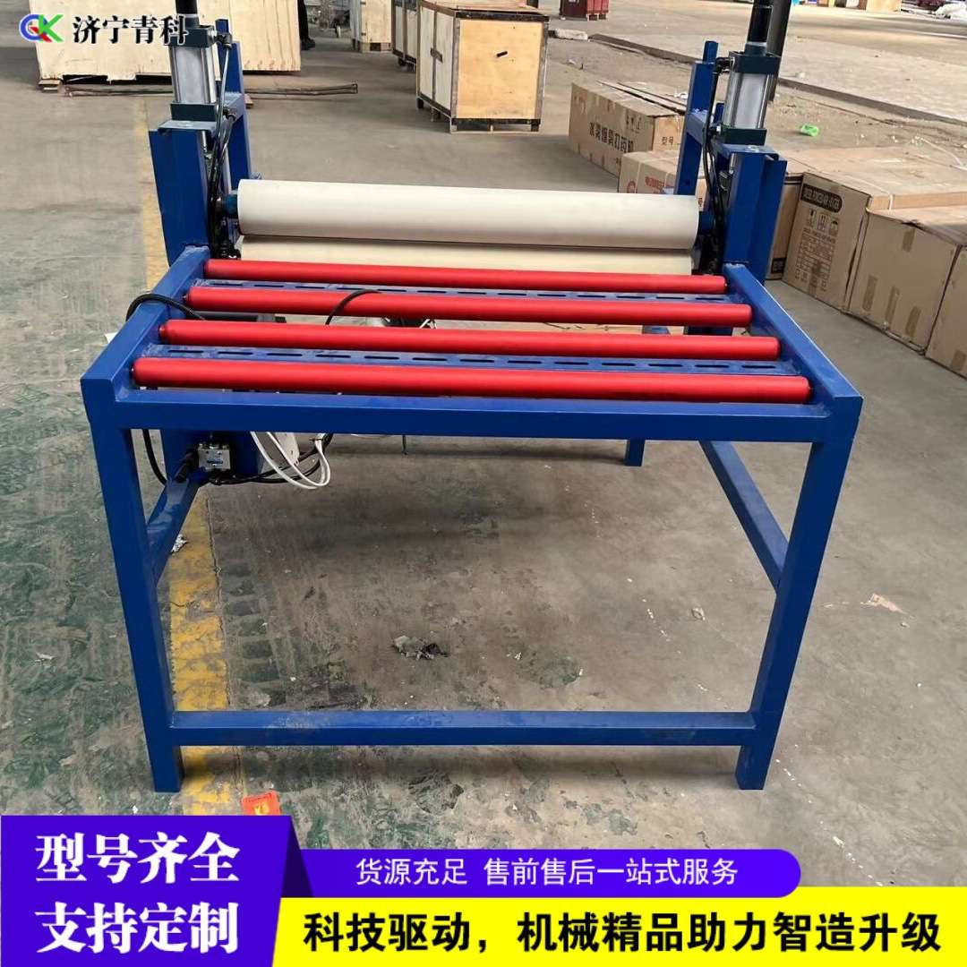 电动玻璃覆膜机 橱柜门茶几玻璃贴膜机 智能温控平面覆膜设备