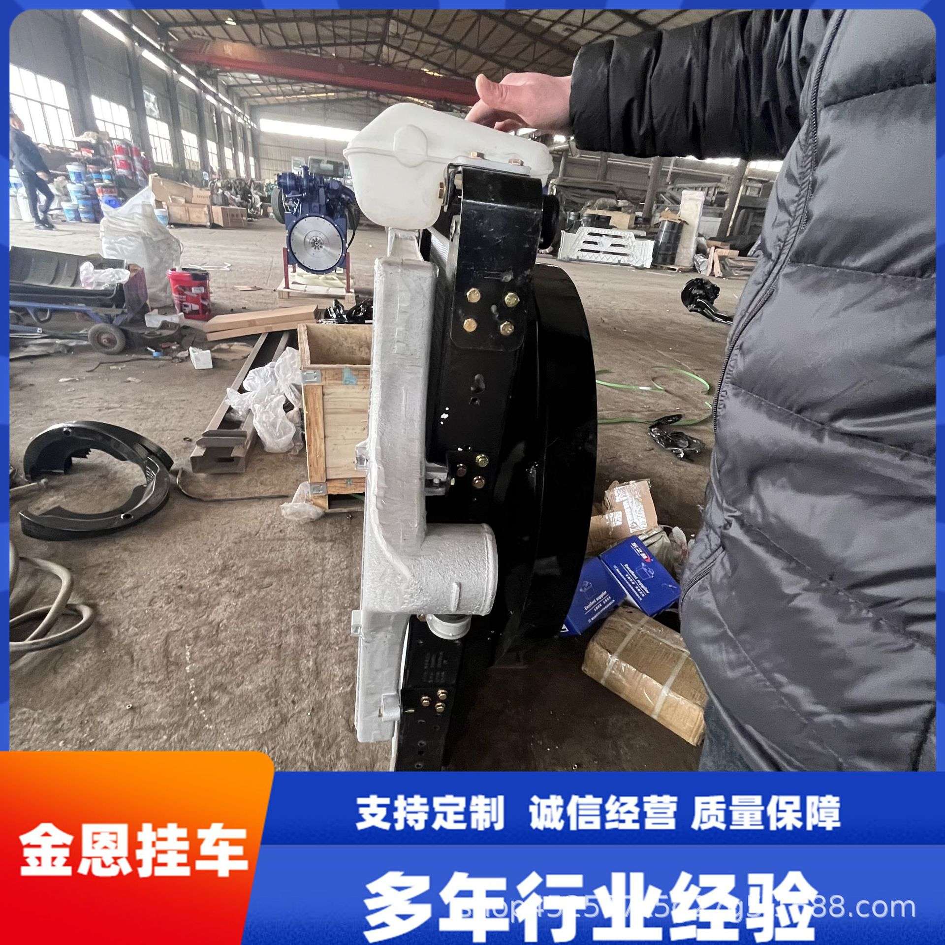 出口中冷器 加大货车铝合金油箱 轮胎钢圈 多种重型汽车配件