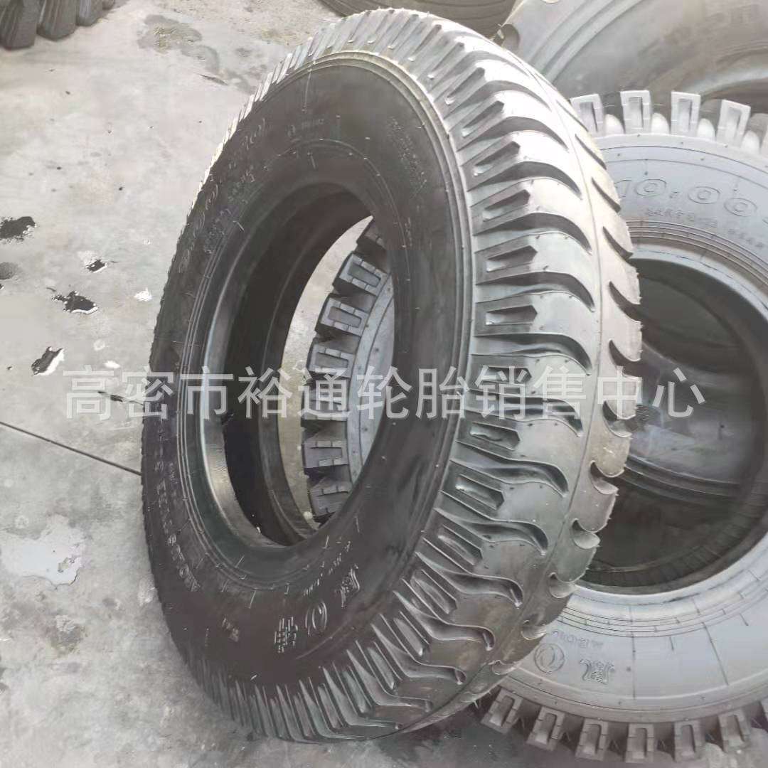 卡车越野轮胎9.00 10.00 11.00 12.00-20R20 尼龙钢丝羊角花 18层