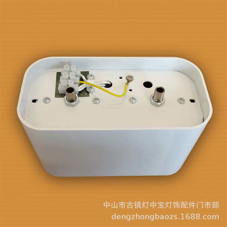 FG-新款MR16压铸天花灯 双头明装MR16筒灯外壳 明装 GU5.3灯杯架