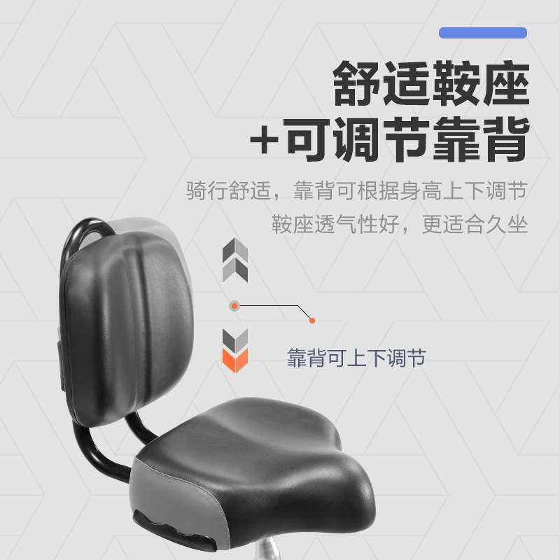 菲利普牌自行车老人代步成人家用带货四轮靠背通勤便携三轮车