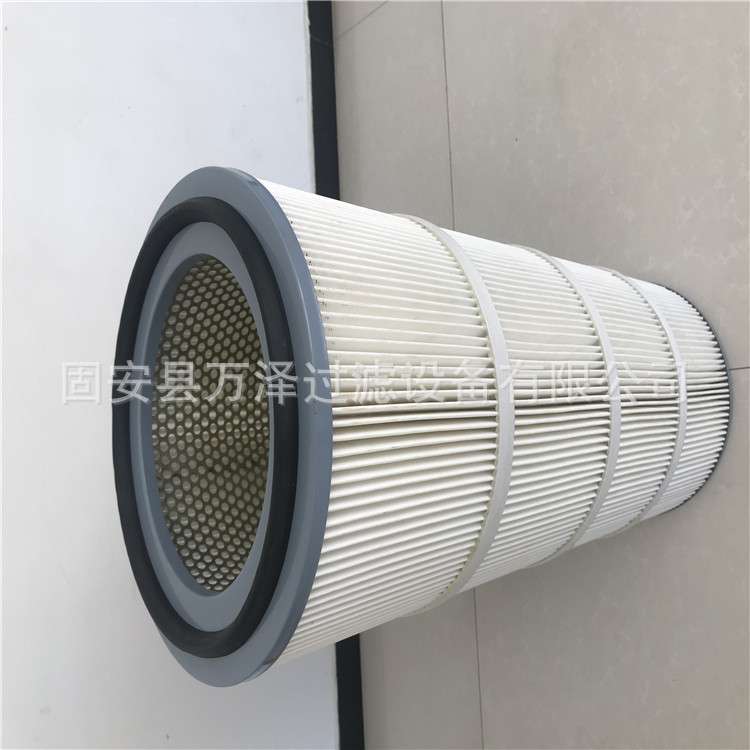 万泽供应螺丝杆快拆式除尘滤芯 工业3266除尘滤筒