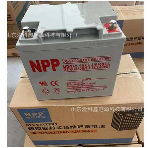 NPP耐普蓄电池NPG12-100AH 12V7AH24AH65AH100AH120AH150AH200AH