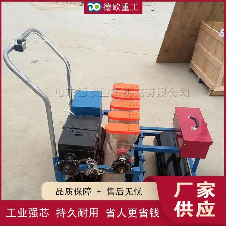 大棚蔬菜播种设备 小型手推式胡萝卜种植机 Vegetable Seeder