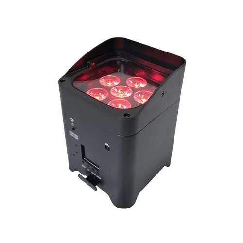 6颗18W LED6合一无线电池帕灯手机app灯光氛围渲染舞台酒吧染色灯