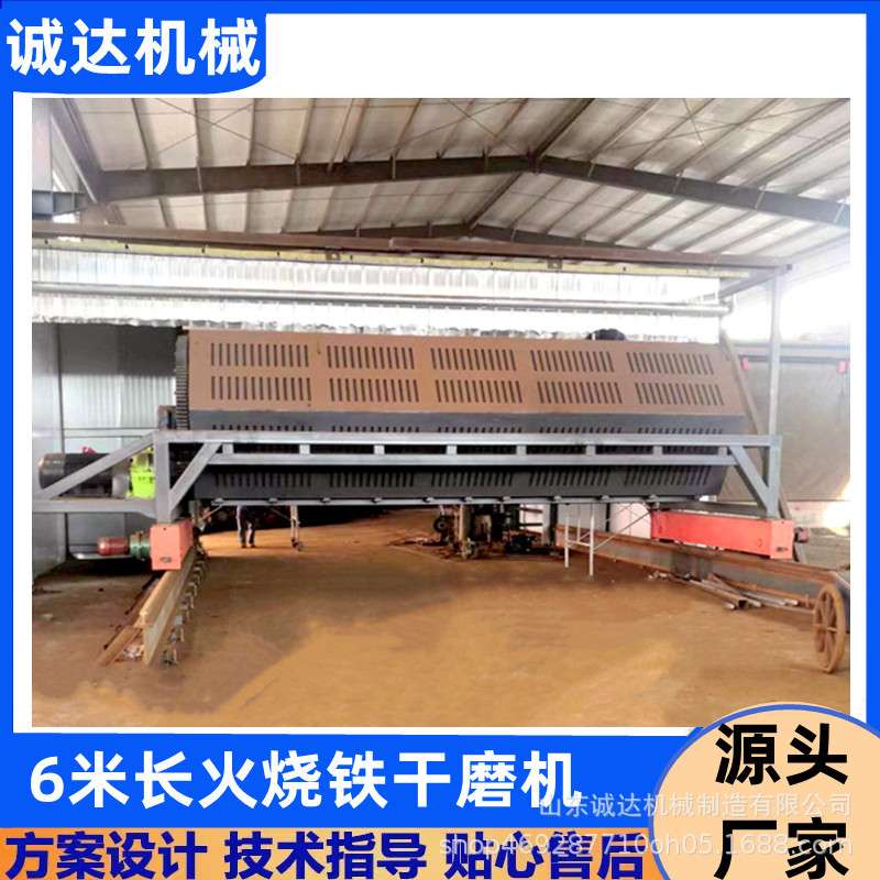 六角除锈研磨机 抽尘式火烧铁干磨机 粗加工铁件去焊瘤滚筒抛光机