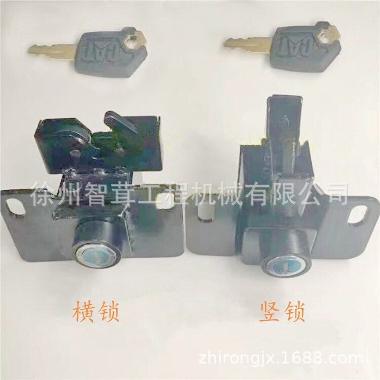 卡特压路机后机盖锁 侧门锁 边门锁 边箱锁 配件