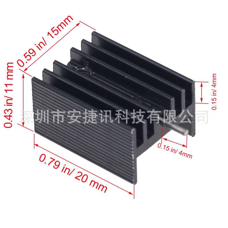 TIP120NPN 5A 60V功率晶体管达林顿晶体管散热片绝缘粒绝缘片