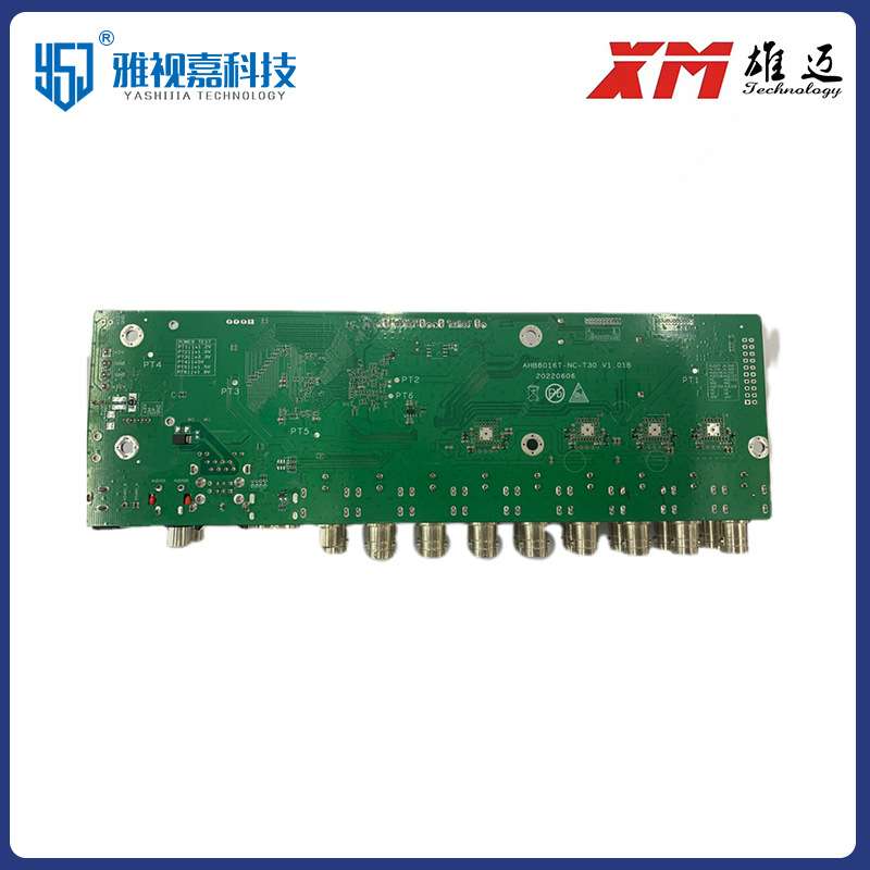 雄迈同轴DVR主板AHB7016T-LY 1080N 16CH同轴音频NT98332 2MP主机