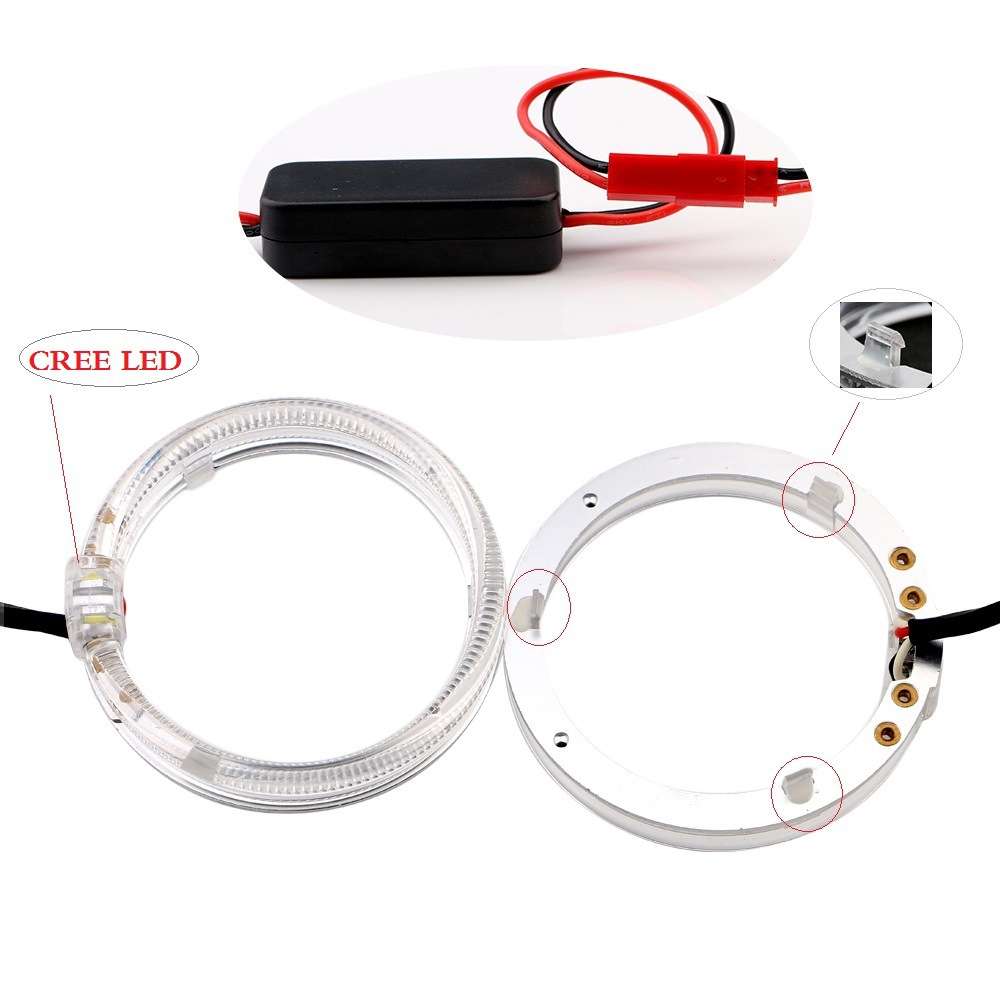光导天使眼 透镜光圈Angel eye LED car daytime runing light