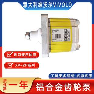 意大利维沃尔VIVOIL铝合金齿轮泵液压泵X2P4501EBBA/X2P4502EBBA