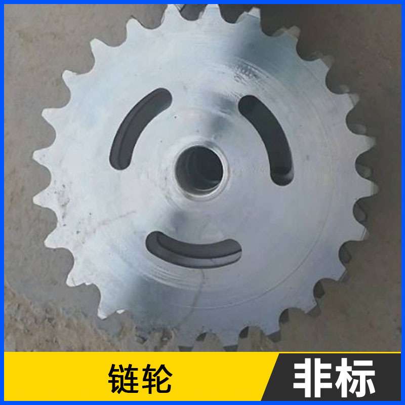 304不锈钢链轮3分4分5分6分8分工业链轮输送机配件机械传动齿轮图片