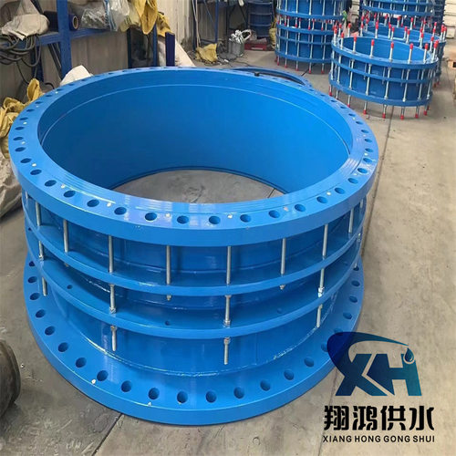 污水处理厂用双法兰限位伸缩器WCB材质管路补偿接头DN50 PN16