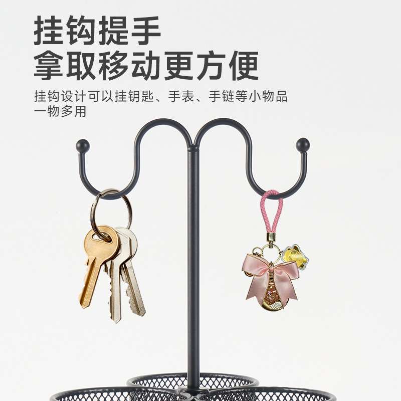 亚马逊铁艺笔筒 镂空桌面收纳桶个性笔桶组合文具桌面镂空收纳盒