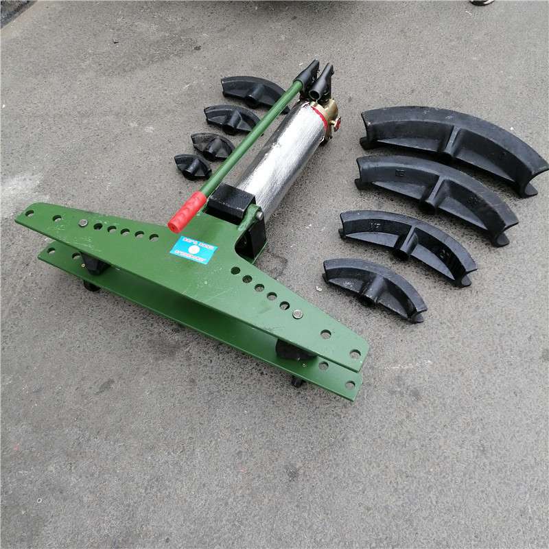 HHW-4手动液压弯管机 煨弯机90度 钢管成型压弯机重量轻