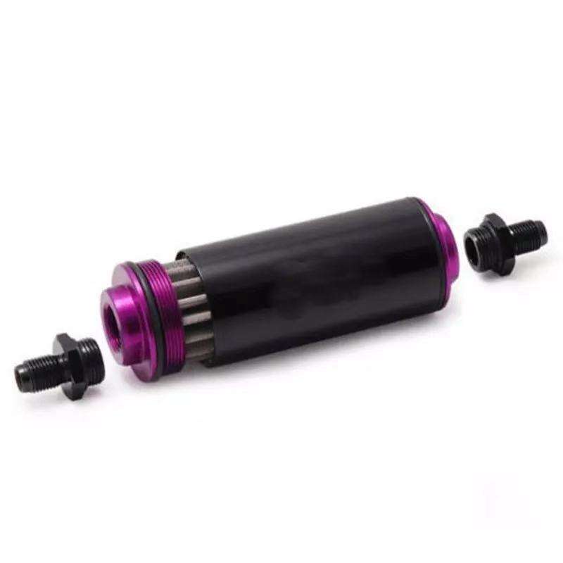 跨境热销通用50MM机油燃油滤清器改装58mm滤芯过滤器AN6 AN8 AN10
