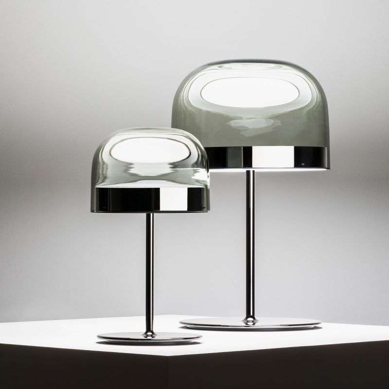 现代简约赤道玻璃台灯创意个性床头灯玫瑰金轻奢桌灯Table lamp