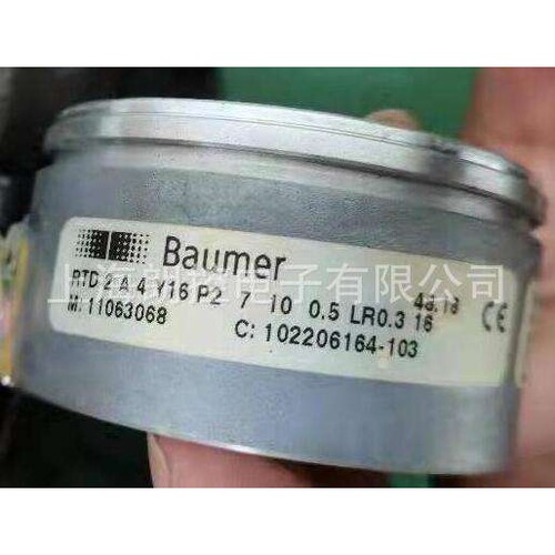 Baumer编码器11063068  RTD 2  A 4 Y16 P2  7 10  0.5 LR0.3  16