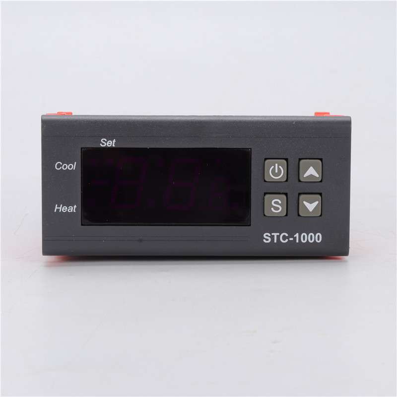 温度控制器STC-1000 水族爬宠柜海鲜机恒温控制器冷热自动转换