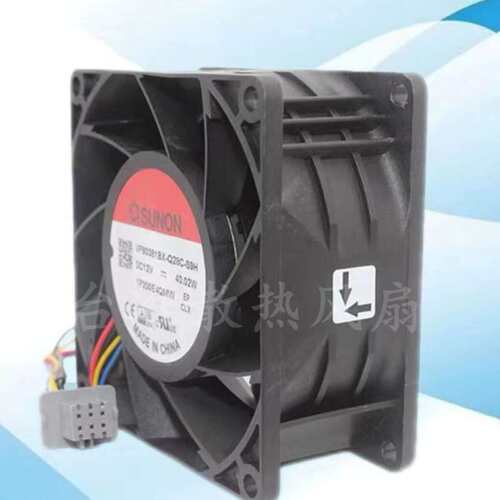 SUNON建准 VF80381BX-Q28C-S9H 8038 12V 40.02W 暴力散热风扇8cm