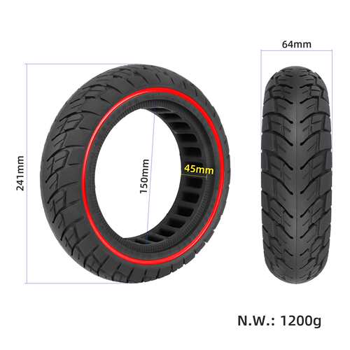 ulip10*2.5内蜂窝实心胎G30 MAX电动滑板车60/70-6.5实心胎