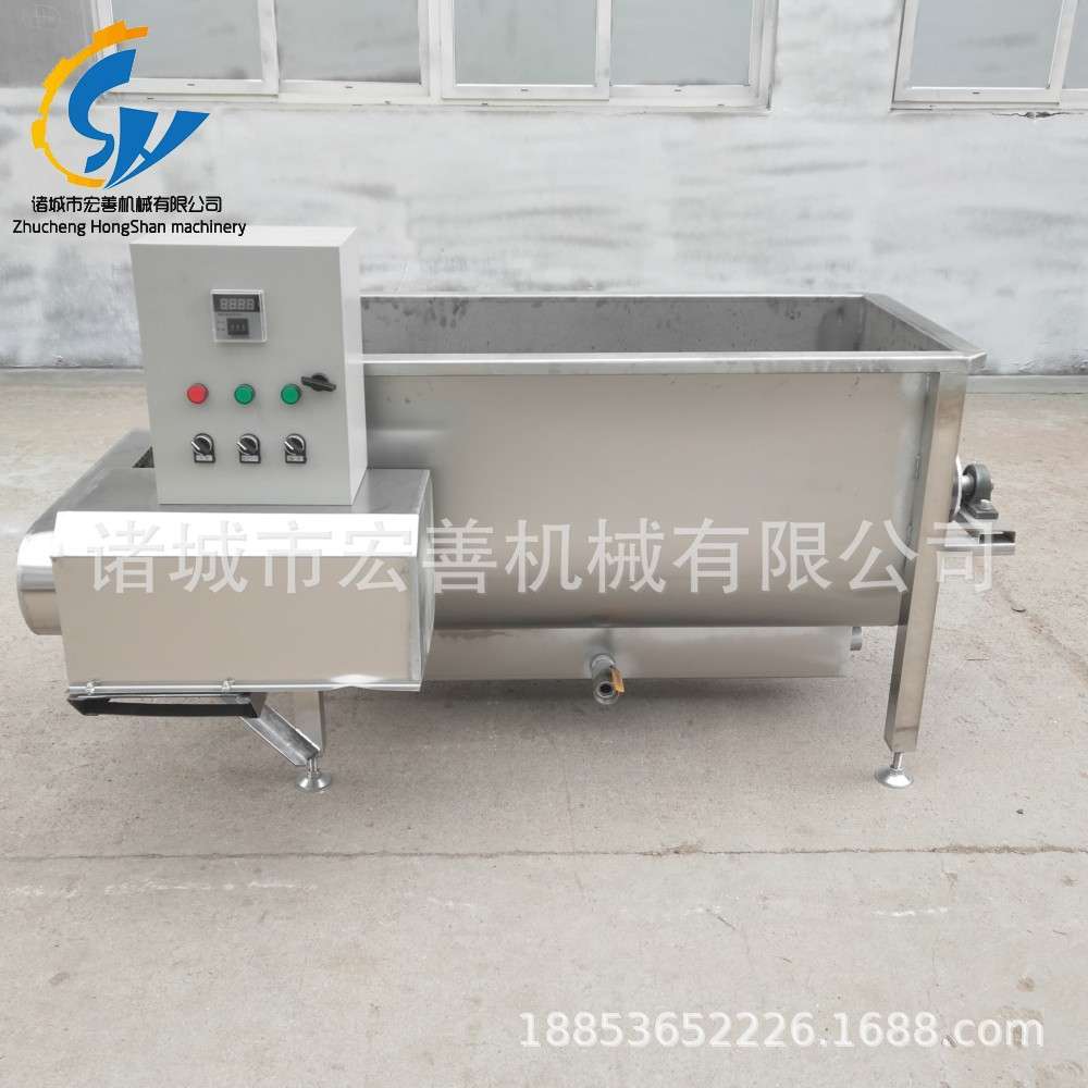 专业生产小型市场专用杀鸭户浸烫池 鸡鸭鹅烫毛机多少钱一台