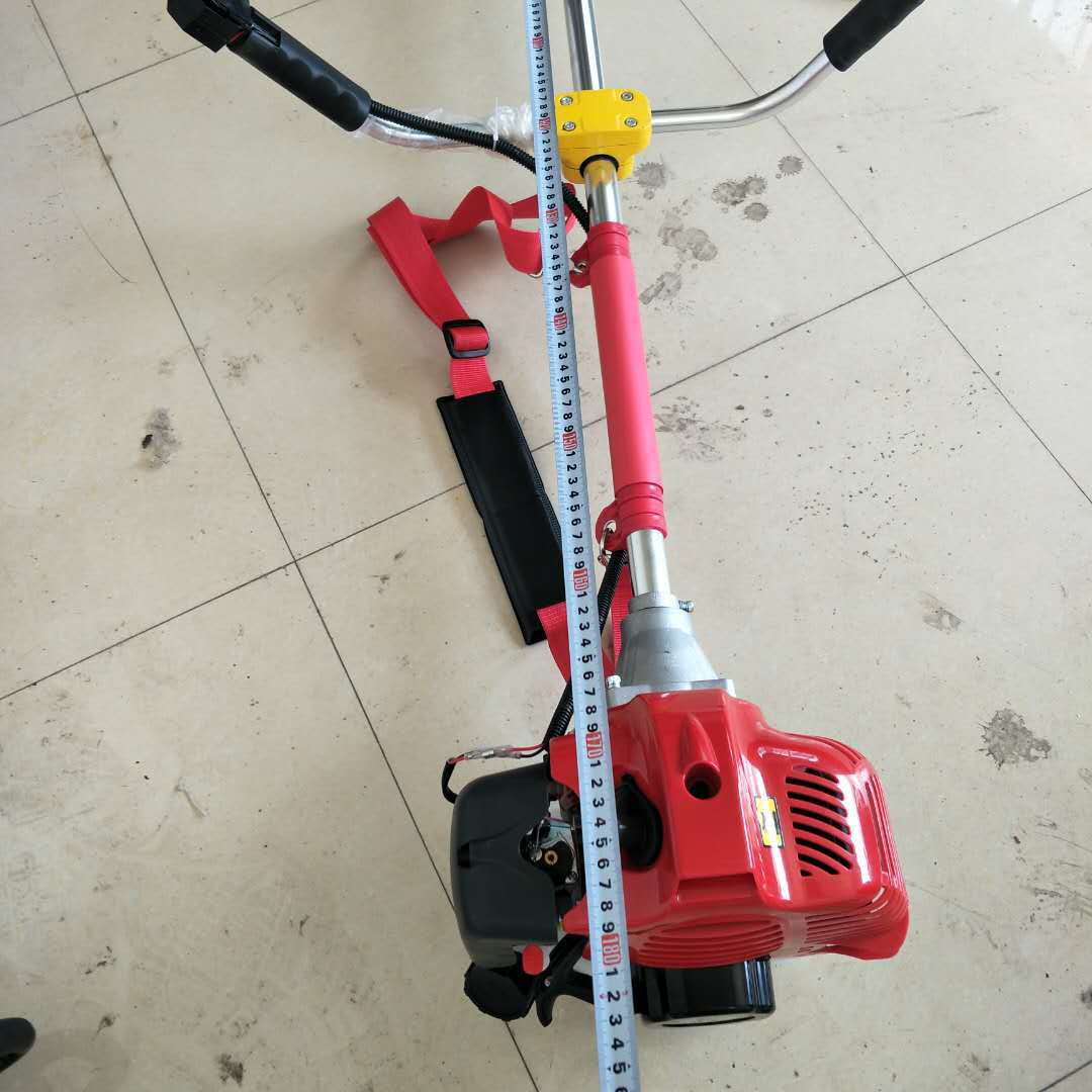 操作省力的园林打草工具 侧挂式汽油二冲程割草机 农田除草机