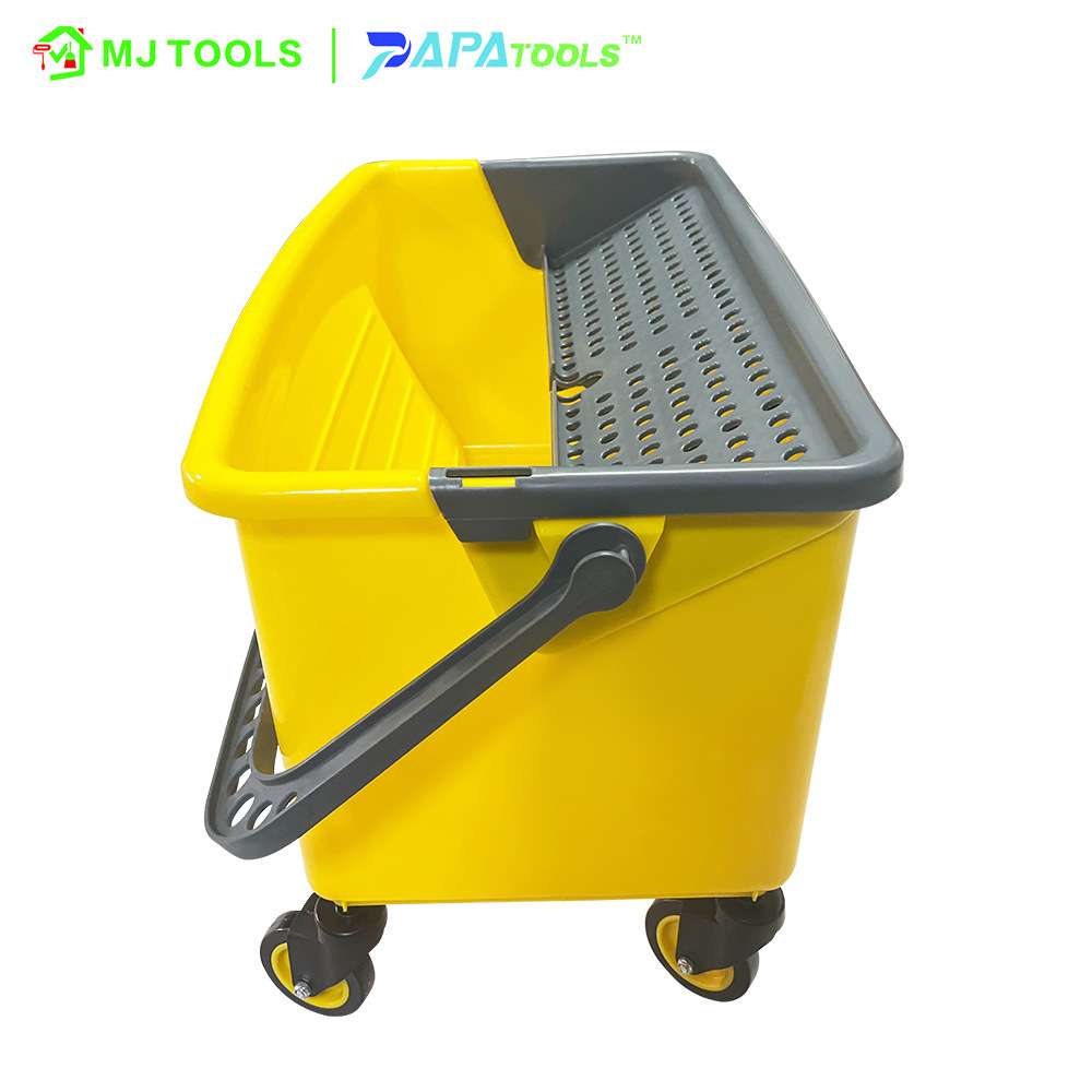 Paint Scuttle 长方形滚轮式拉手42L升容器大型滚筒刷子油漆桶