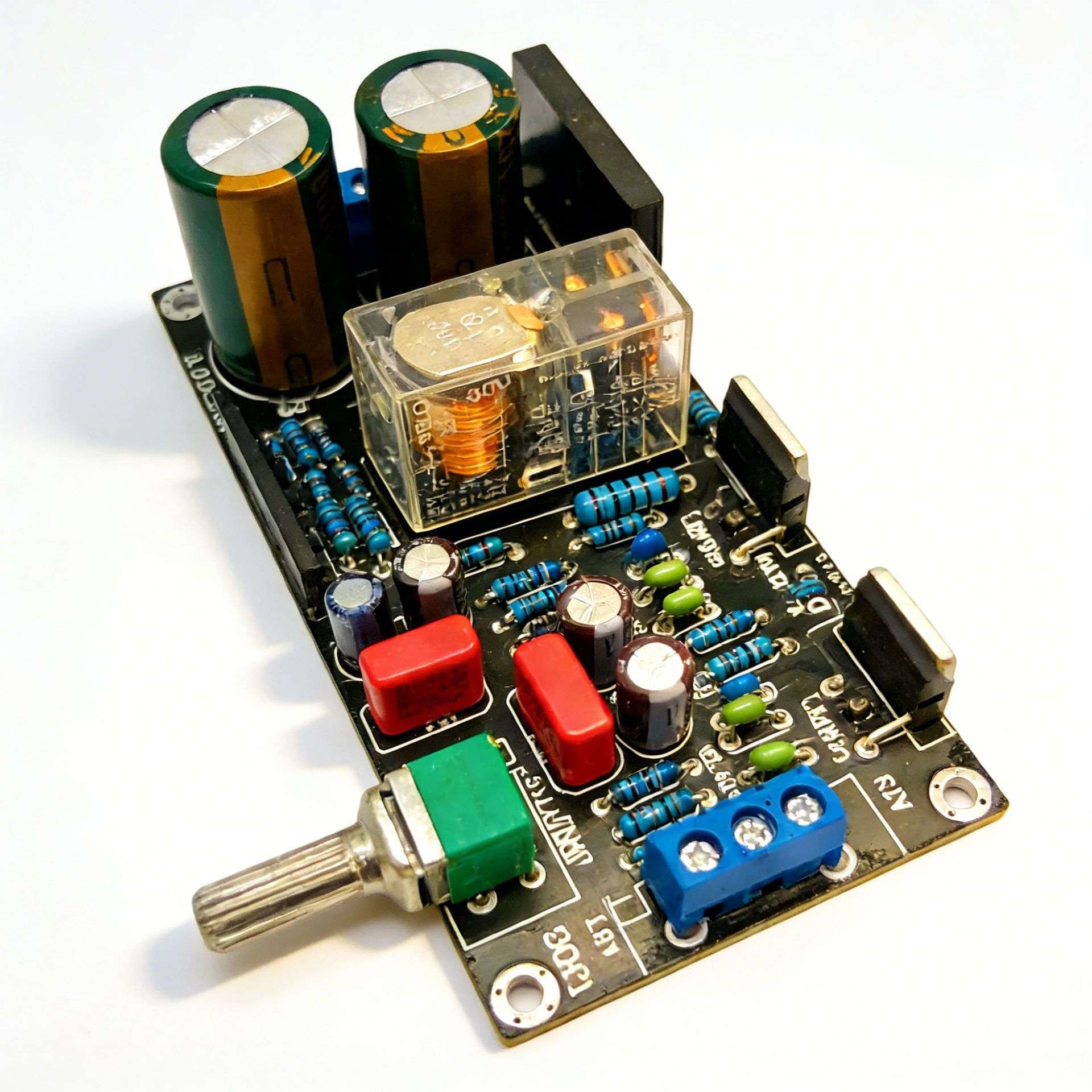 LM1875T功放板 2.0双声道 带喇叭保护 音量调节 兼容2030