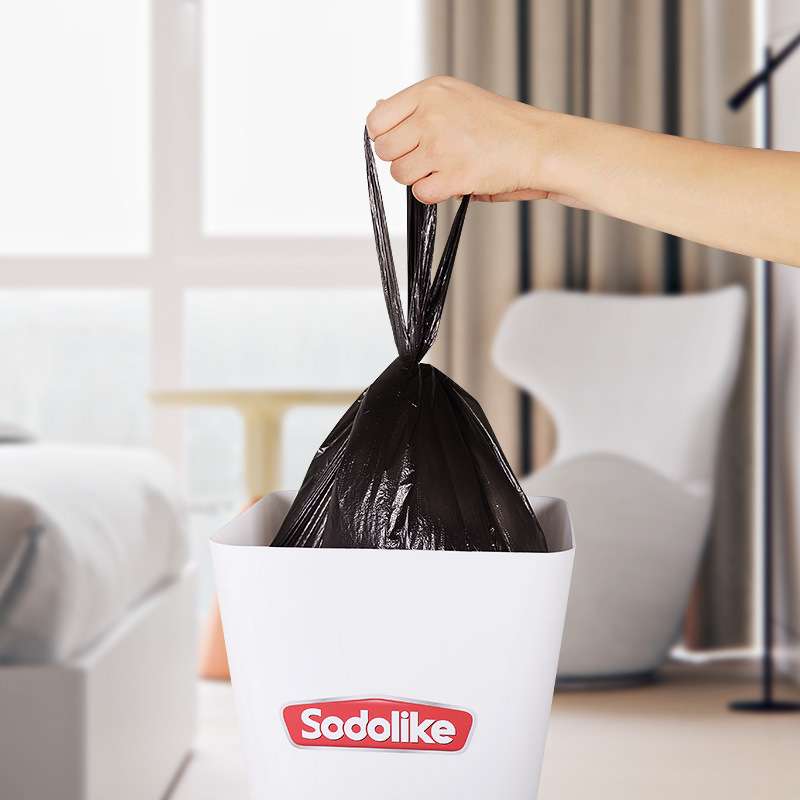 Sodolike背心垃圾袋600只整箱实惠装50*65家用加厚不易破袋子图片