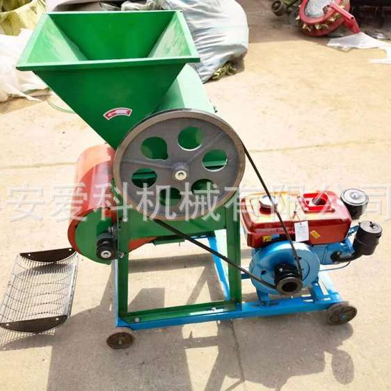 家用小型花生脱壳机长果剥壳机花生去皮机家用220V两项电带动