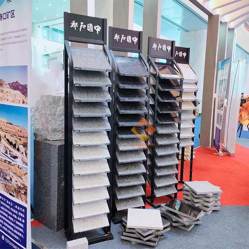 热卖瓷砖展示架陶瓷展示柜石材木地板橱柜门扣板收纳多层货架