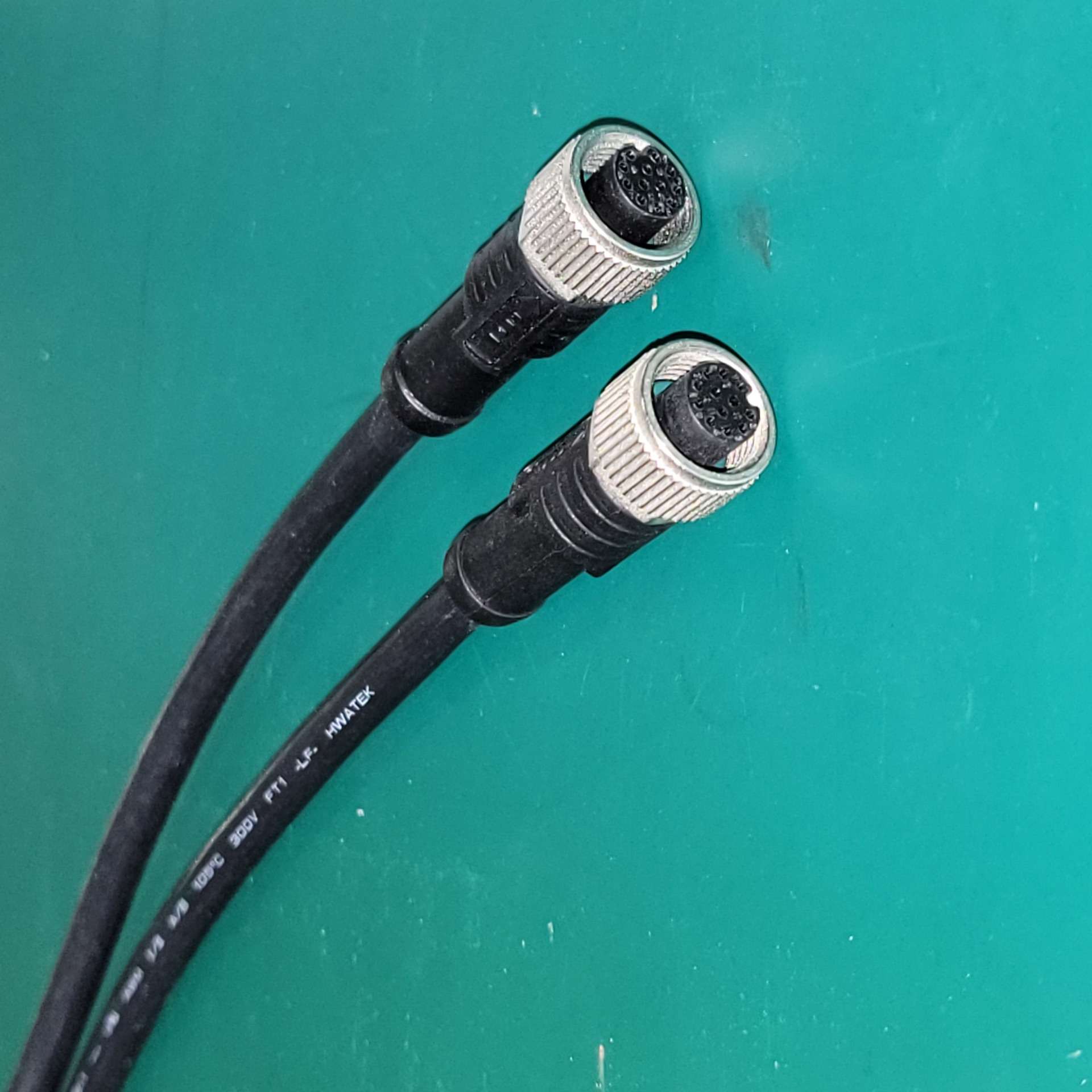6pin/12pin带缺口相机视觉图像检测电源线适合多种相机高柔拖链线