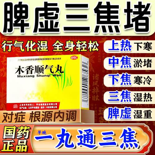 木香顺气丸官方旗舰店中成药