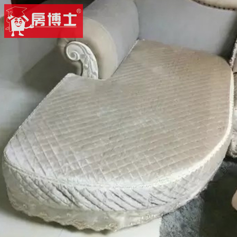 欧式U型全包布艺沙发套弧形刀形防滑沙发垫四季通用太子家居专用