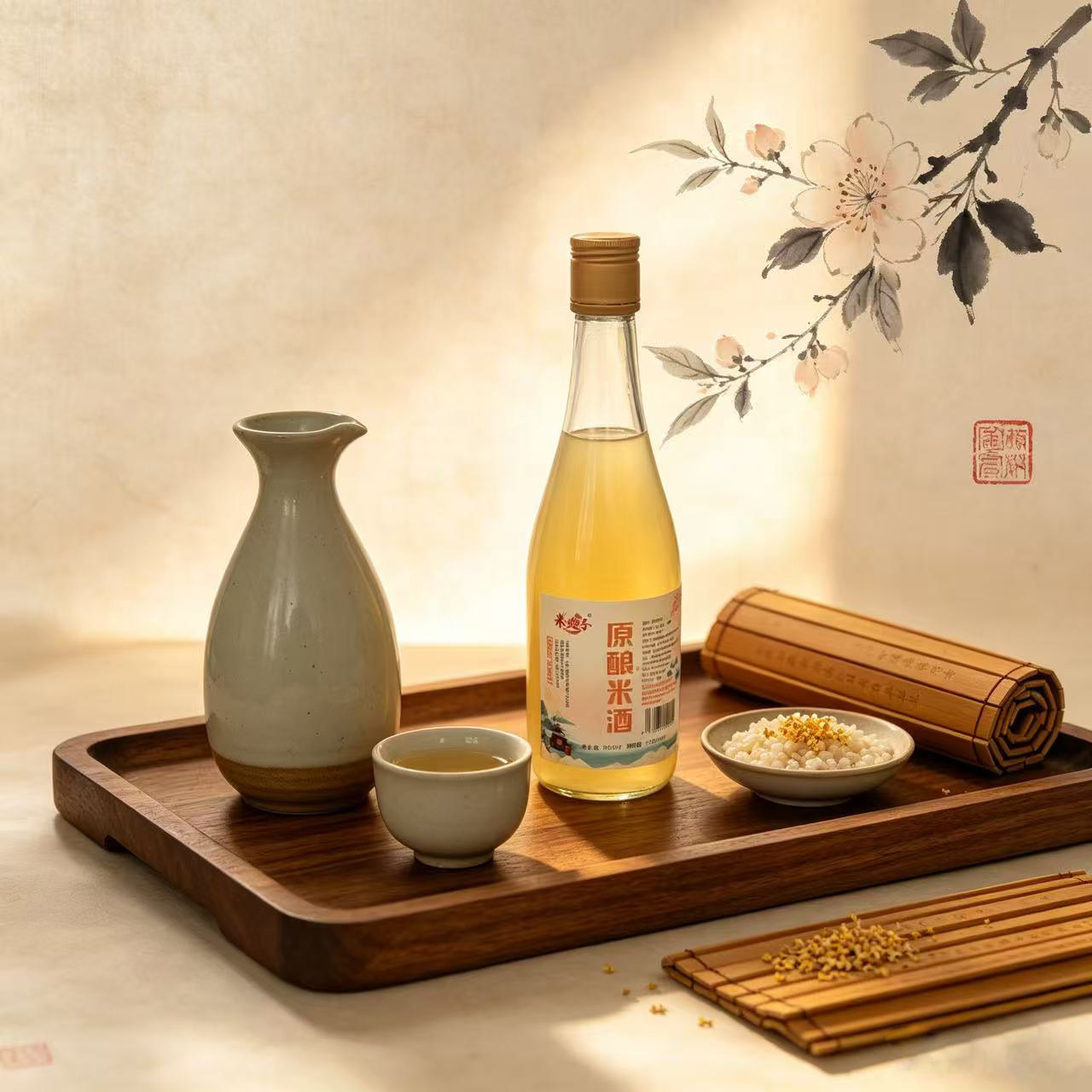 【米嫂子】原酿纯粮20度手工高度娘酒米酒泡酒甜酒老白酒米香浓郁