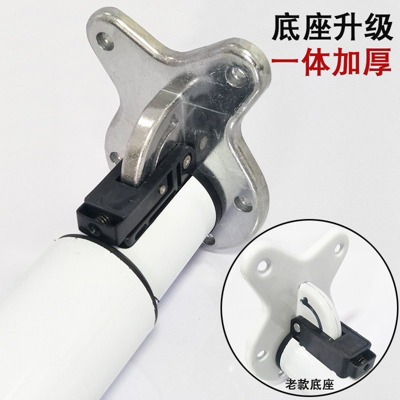 家具五金吧台支撑柱书桌台面折叠脚加厚黑白可调长伸缩脚桌脚桌腿