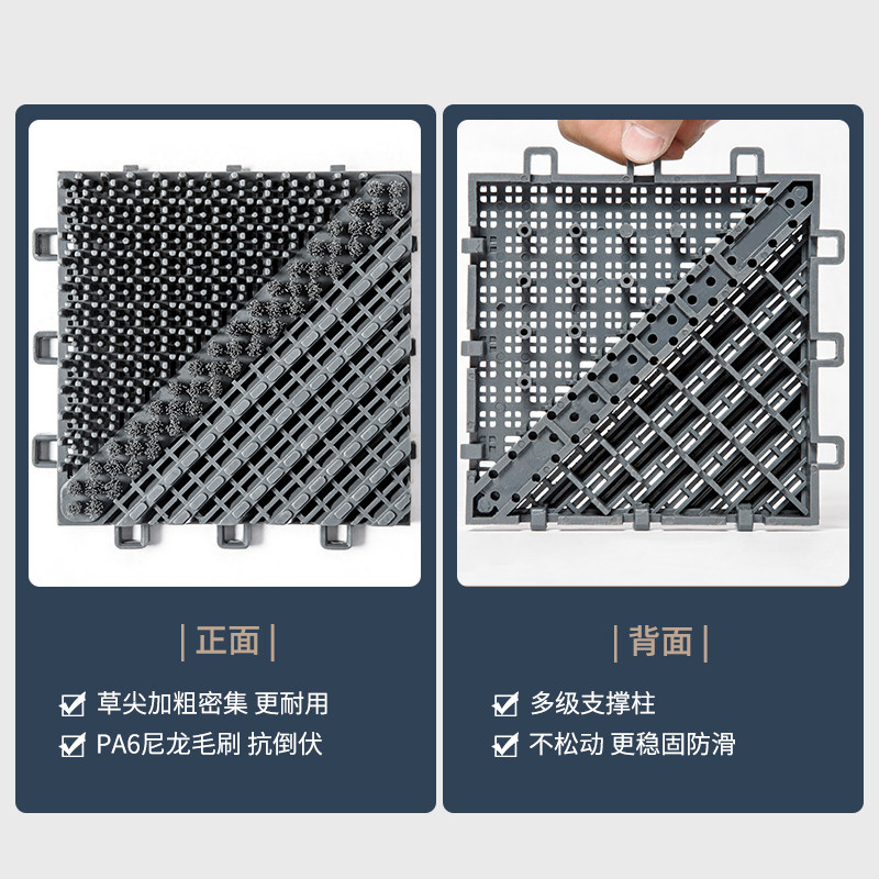 商用防水防滑地垫入户门垫进门口脚垫公司室外台阶垫蹭土拼接地毯