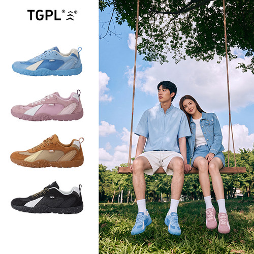 TGPL户外宽头运动鞋2026秋新款复古男女情侣款透气防滑低帮休闲鞋