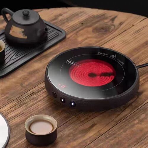 艾玛诗电陶炉新款T0铸铁煮茶器烧水养生壶超薄一级小型电磁炉静音