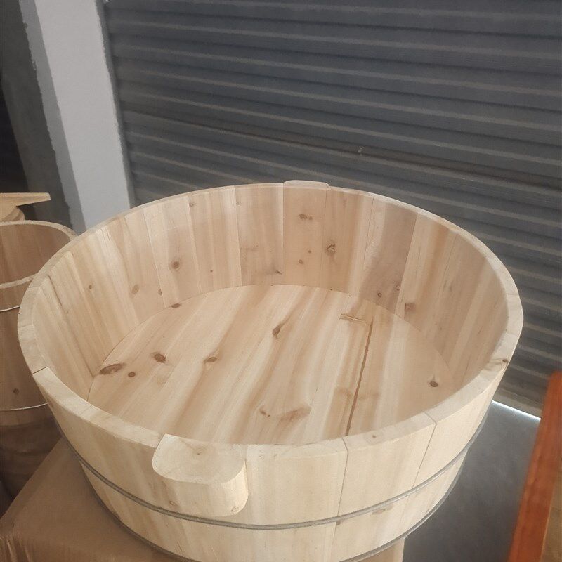 环保无漆泡脚木桶加大双人洗脚大号木盆洗脸盆儿童老人洗澡盆饭盆