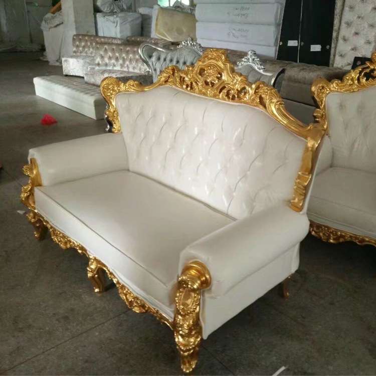 婚礼酒店大堂沙发 欧式布艺/皮质双人沙发 玻璃钢大户型客厅沙发