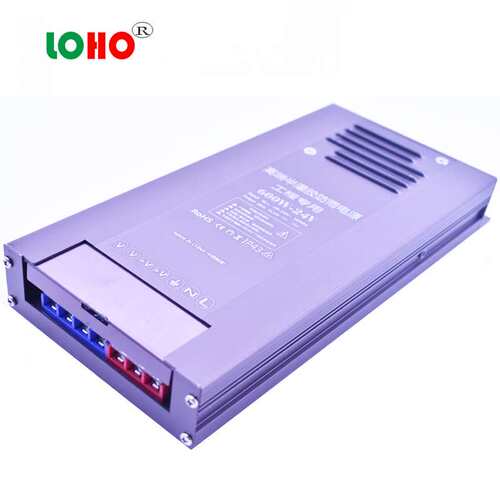 原装12V36V24V600W500W400W300W200WLED半灌胶户外发光字灯箱电源