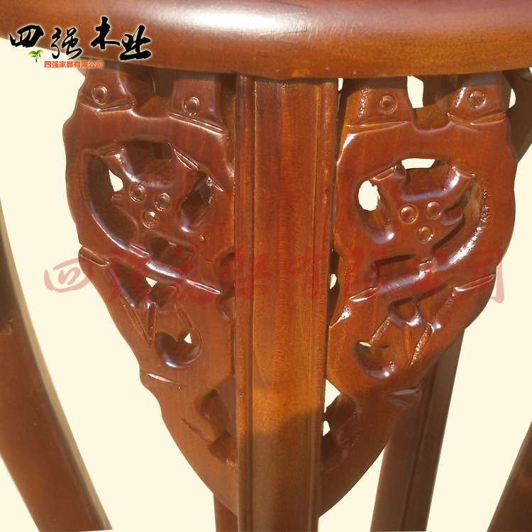 老榆木室内实木质客厅阳台花架工艺品台架盆景架花盆盆栽古典中式