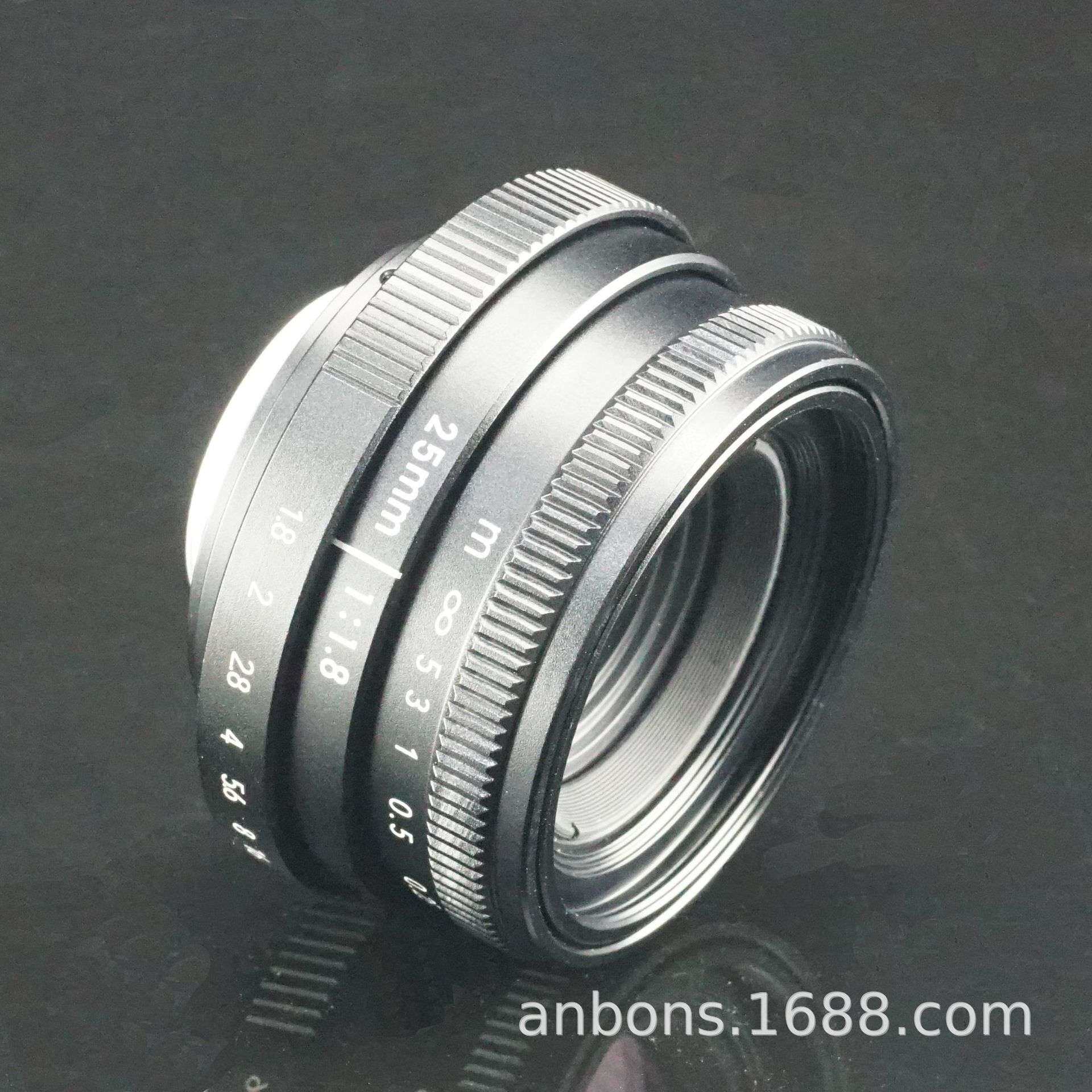 天色半画幅黑25mmF1.8手USB灯