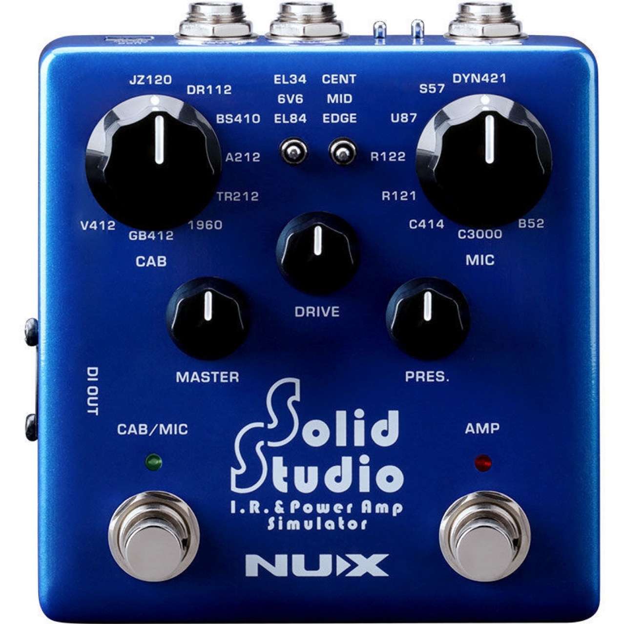 NUX电吉他效果器IR单块NSS5箱体模拟后级电子管SolidStudio