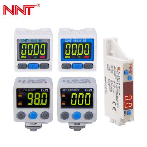 诺能泰直销压力传感表 点胶数显压力开关 NZSE/NISE可调压力开关